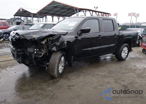 2022 Nissan Frontier Sv 4X4 from USA, damaged, VIN 1N6ED1EK0NN658712